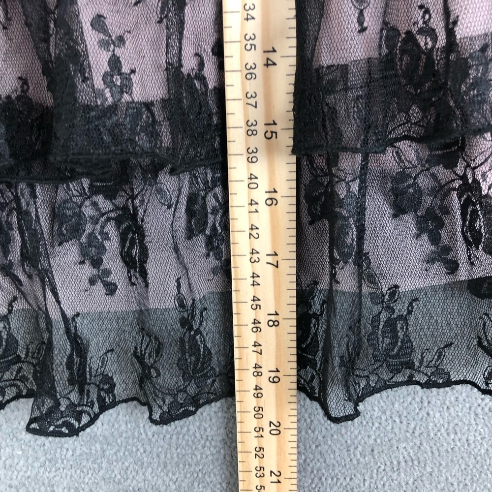 Fredericks of Hollywood Y2K Lingerie top/Dress babydoll lace fairy coquette - Picture 12 of 12